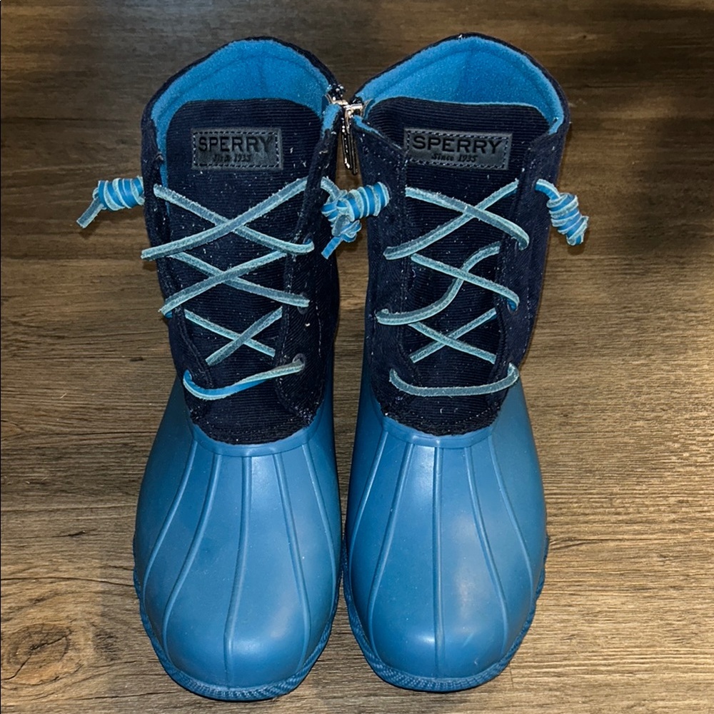 Sperry Blue Duck Boots